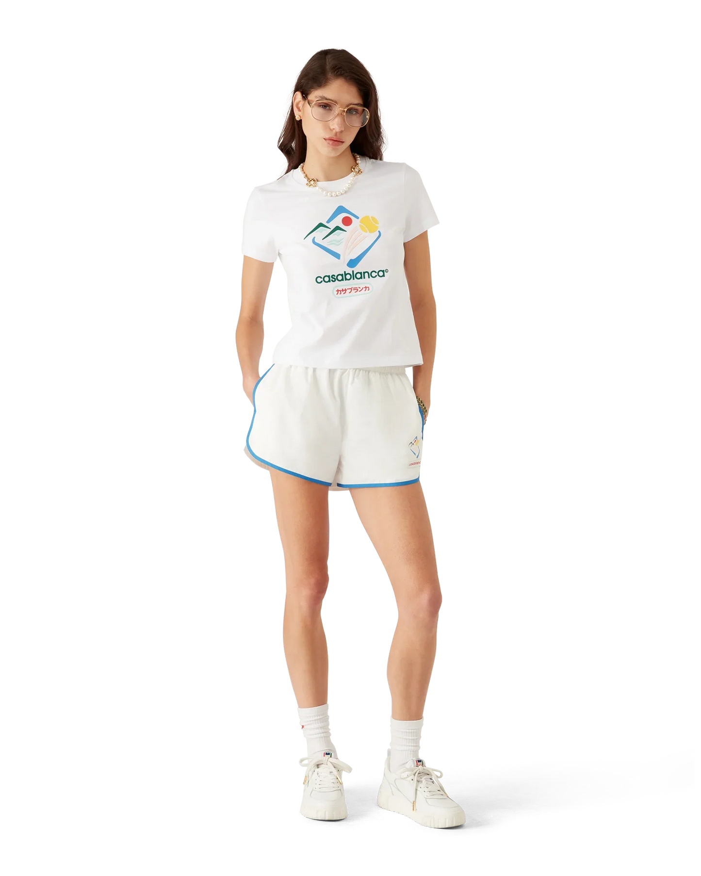 Montagne Sportif Cropped Short Sleeve T-Shirt