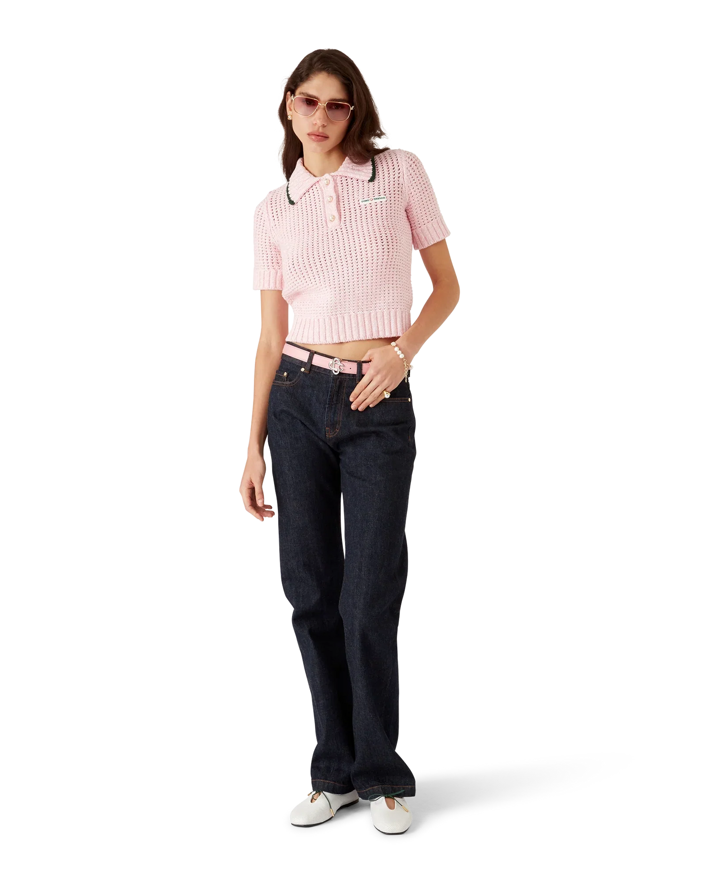 Cotton Moulin¨¦ Polo Shirt
