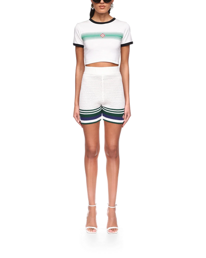 Tennis Crochet Shorts