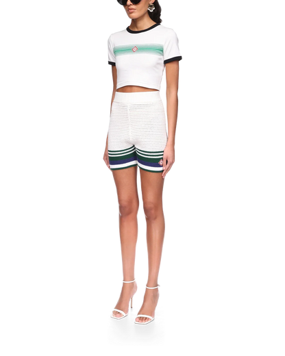 Tennis Crochet Shorts
