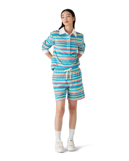 Stripe Towelling Shorts