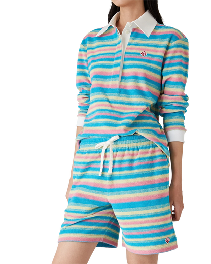 Stripe Towelling Shorts