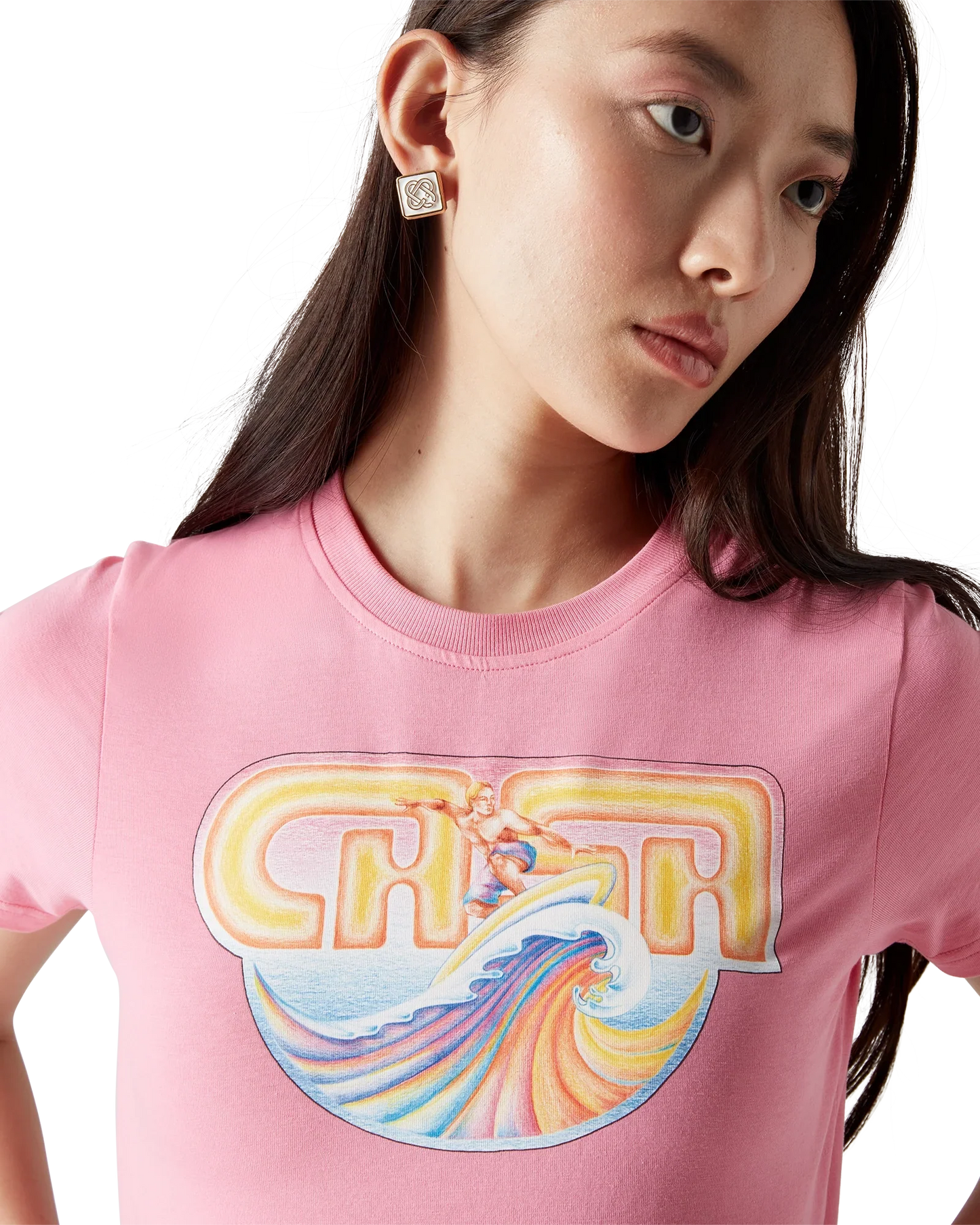 Casa Surf Cropped Short Sleeve T-Shirt