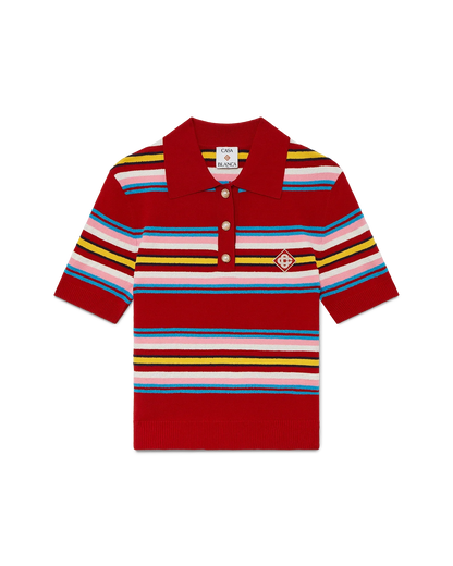 Stripe Polo Shirt