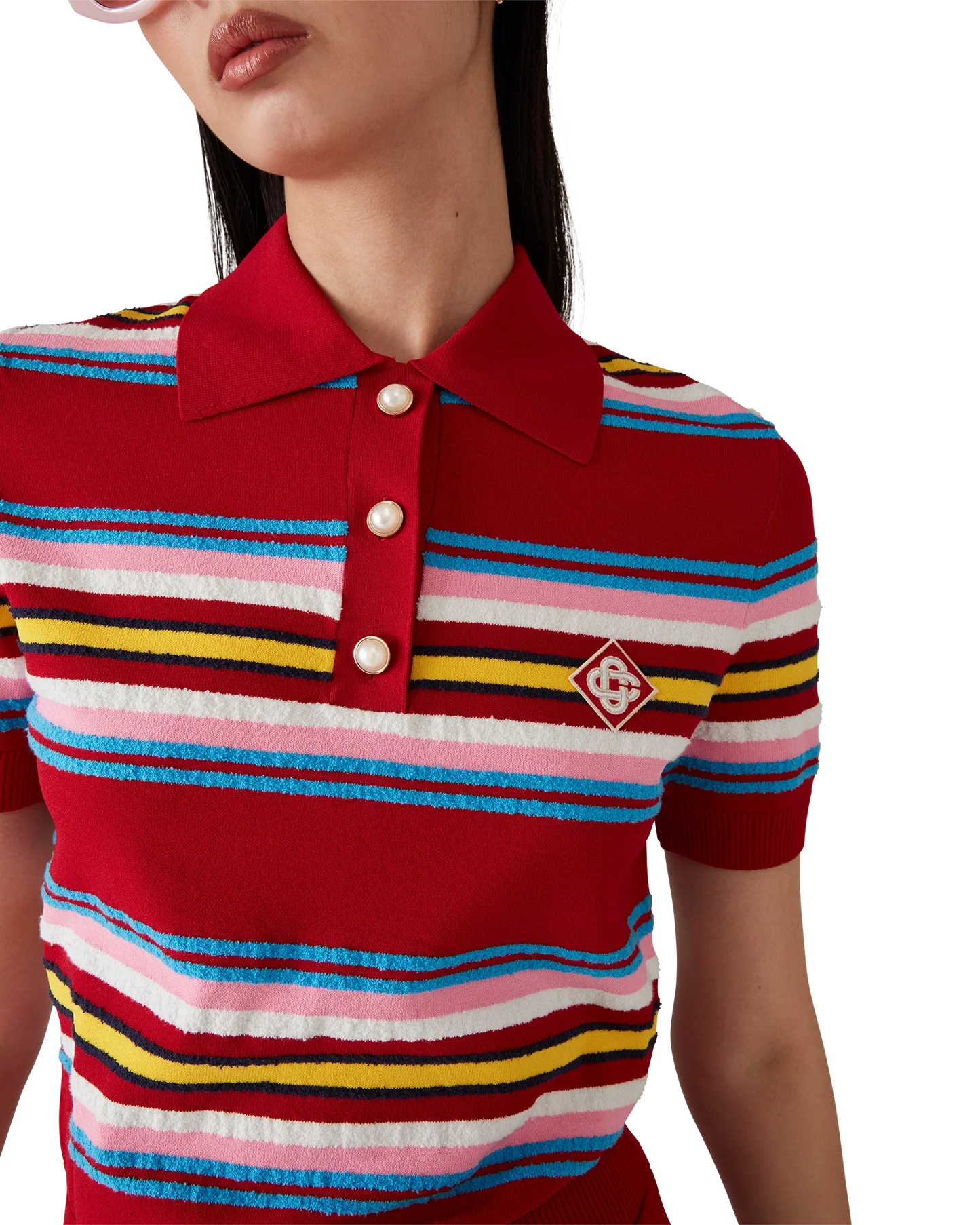Stripe Polo Shirt