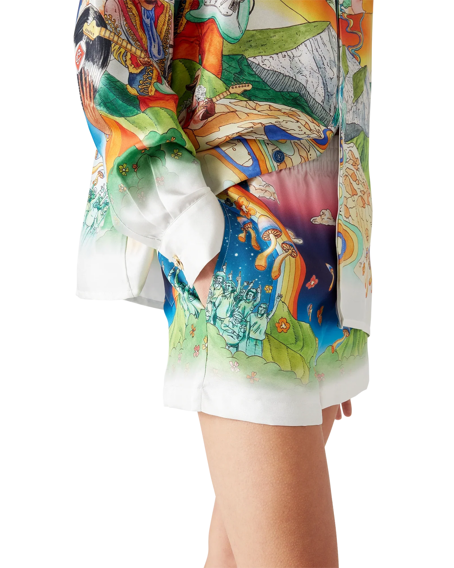 La Musique Silk Shorts